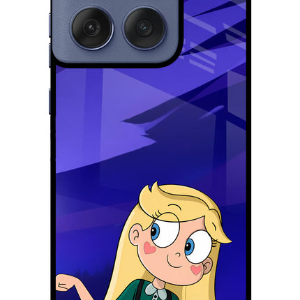 Star Glow Moto Edge 60 Fusion Metal Case Back Cover by Casekaro