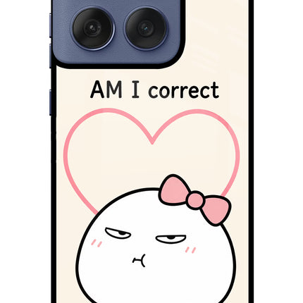Always Right Moto Edge 60 Fusion Metal Case Back Cover by Casekaro