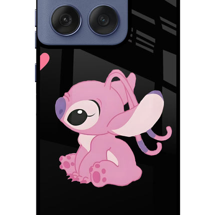 Angel Crush Moto Edge 60 Fusion Metal Case Back Cover by Casekaro
