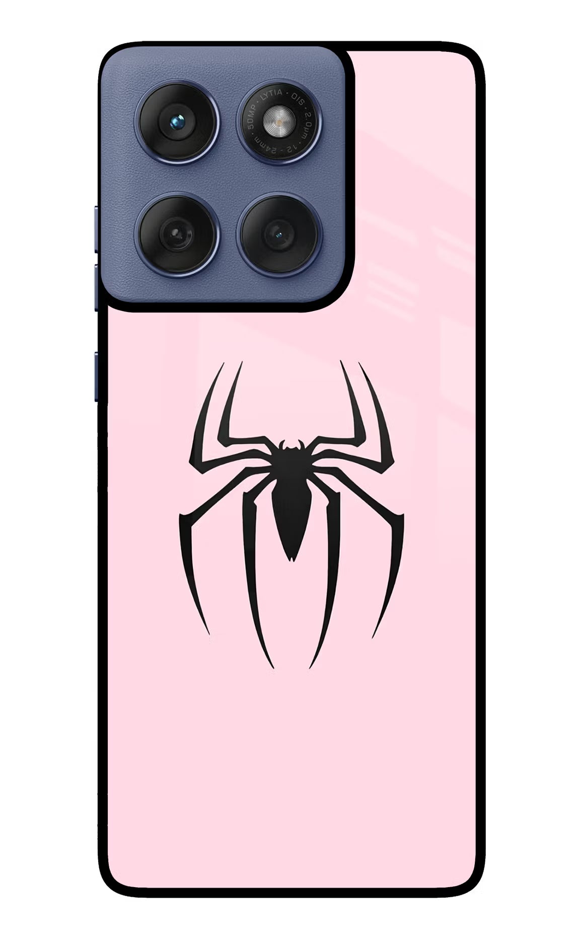 Peter Symbol Moto Edge 60 Fusion Metal Case Back Cover by Casekaro