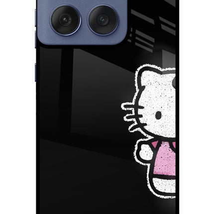 Kitty Charm Moto Edge 60 Fusion Metal Case Back Cover by Casekaro