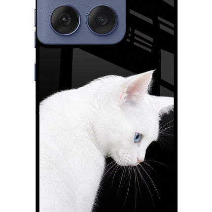 Snow Gaze Moto Edge 60 Fusion Metal Case Back Cover by Casekaro