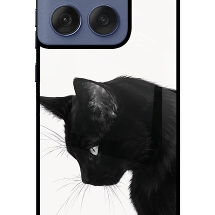 Shadow Gaze Moto Edge 60 Fusion Metal Case Back Cover by Casekaro