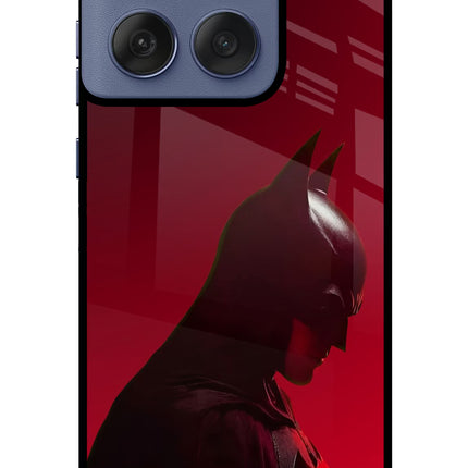 Dark Knight Moto Edge 60 Fusion Metal Case Back Cover by Casekaro