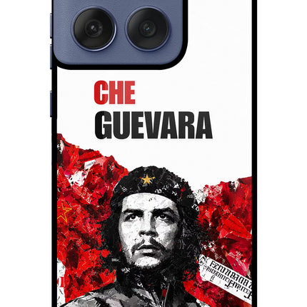 Che Guevara Revolution Moto Edge 60 Fusion Metal Case Back Cover by Casekaro