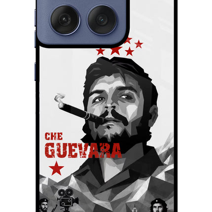 Che Guevara Iconic Moto Edge 60 Fusion Metal Case Back Cover by Casekaro