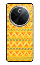 Tribal Pattern Vivo T4 5G Metal Case Back Cover by Casekaro
