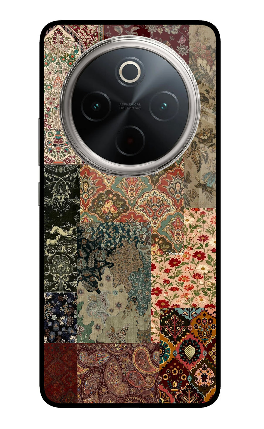Desi Print Vivo T4 5G Back Cover, Metal case