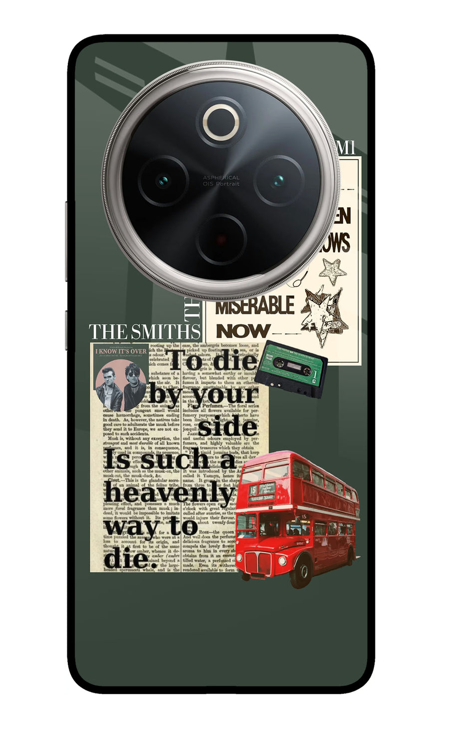 The Smiths Vivo T4 5G Back Cover, Metal case
