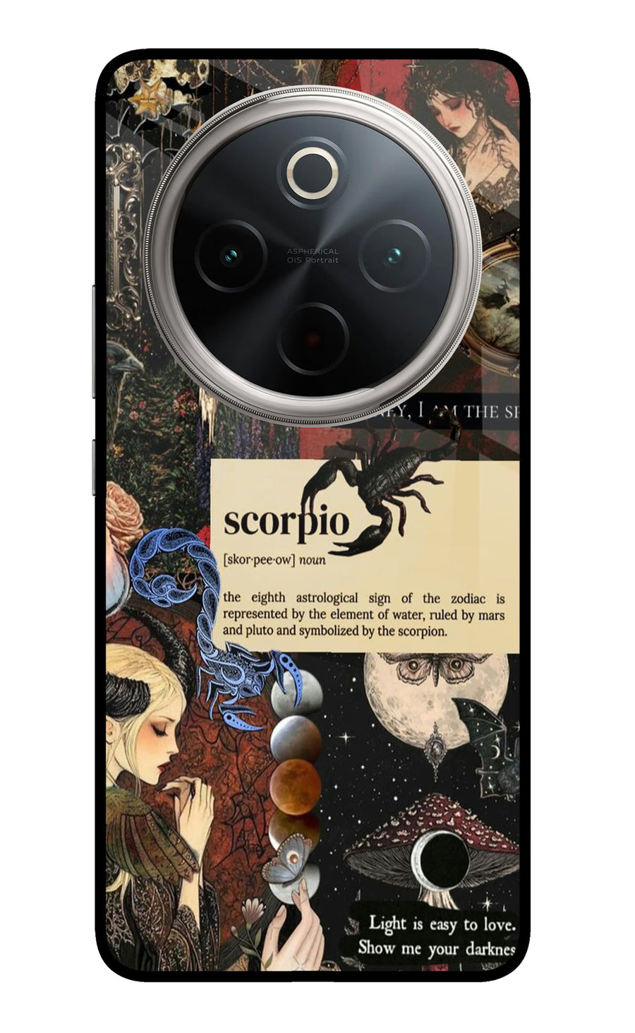 Scorpio Zodiac Vivo T4 5G Back Cover, Metal case