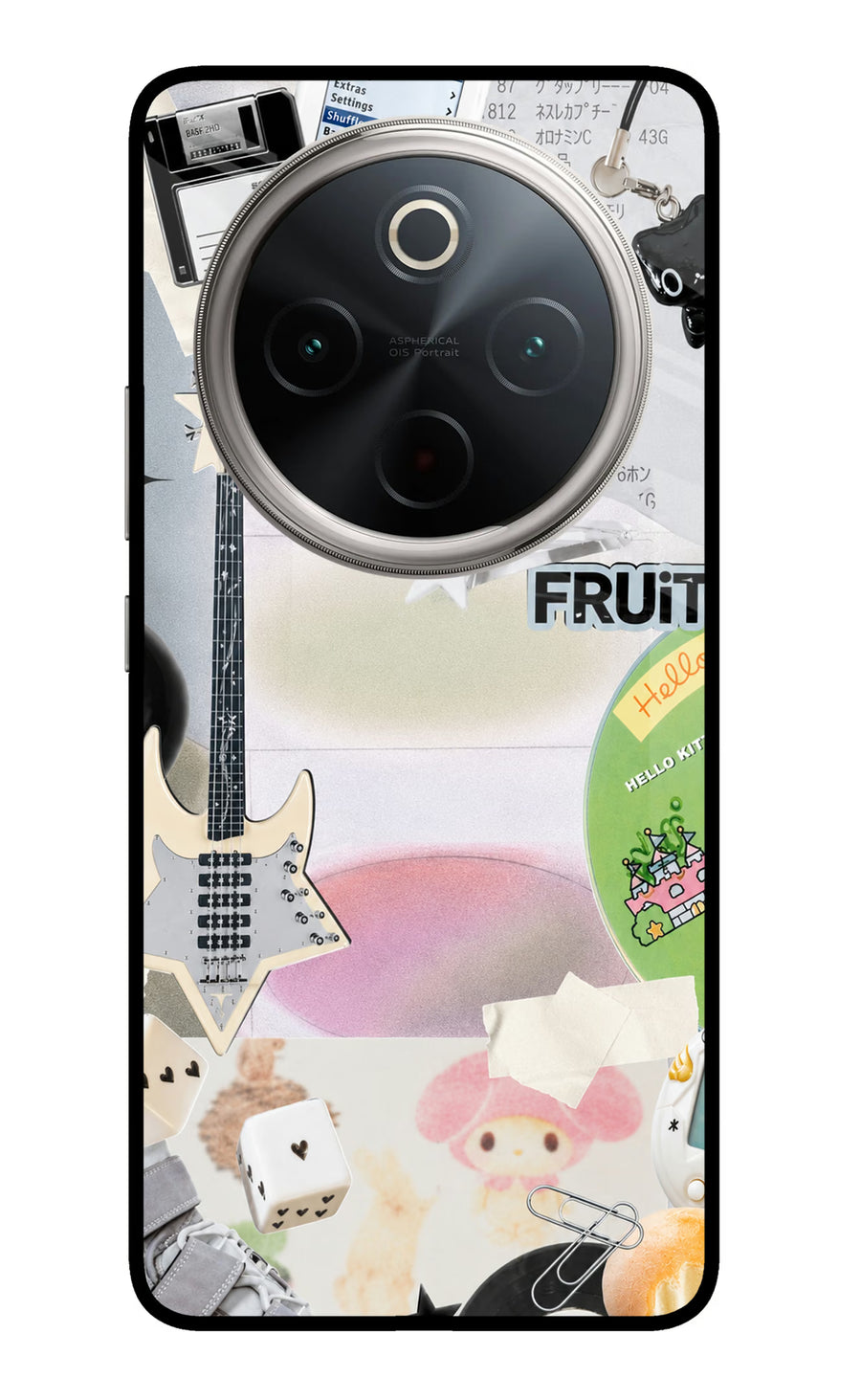 Softcore case Vivo T4 5G Back Cover, Metal case
