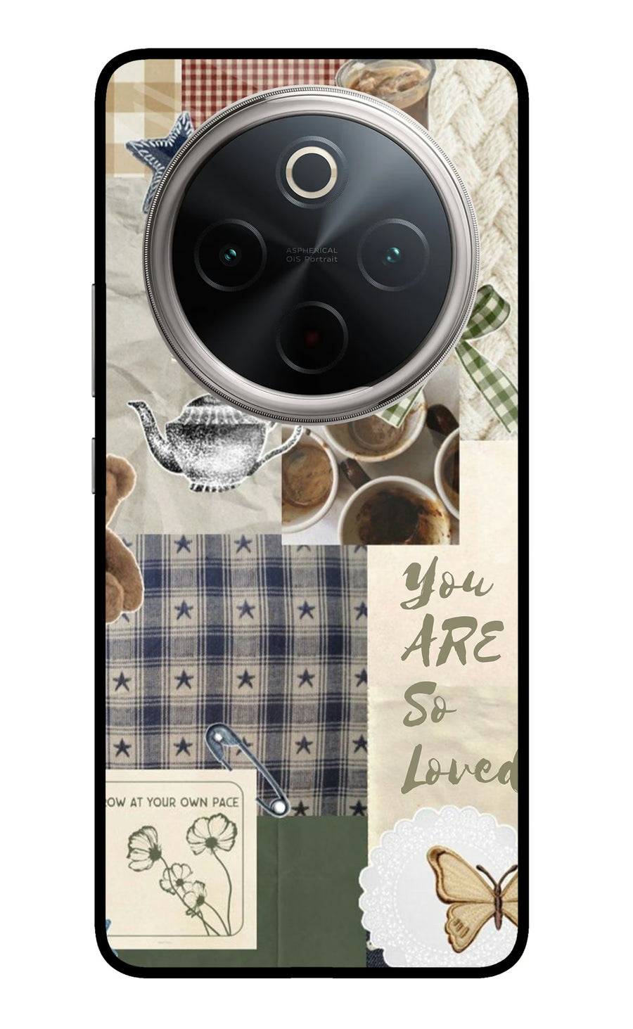 Cookie Vivo T4 5G Back Cover, Metal case