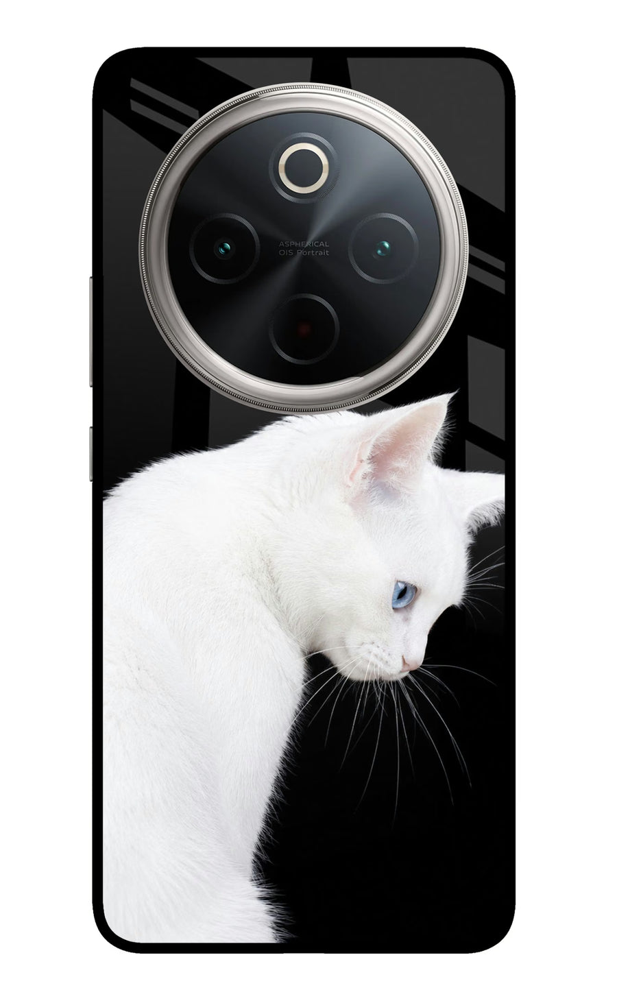 Snow Gaze Vivo T4 5G Back Cover, Metal case