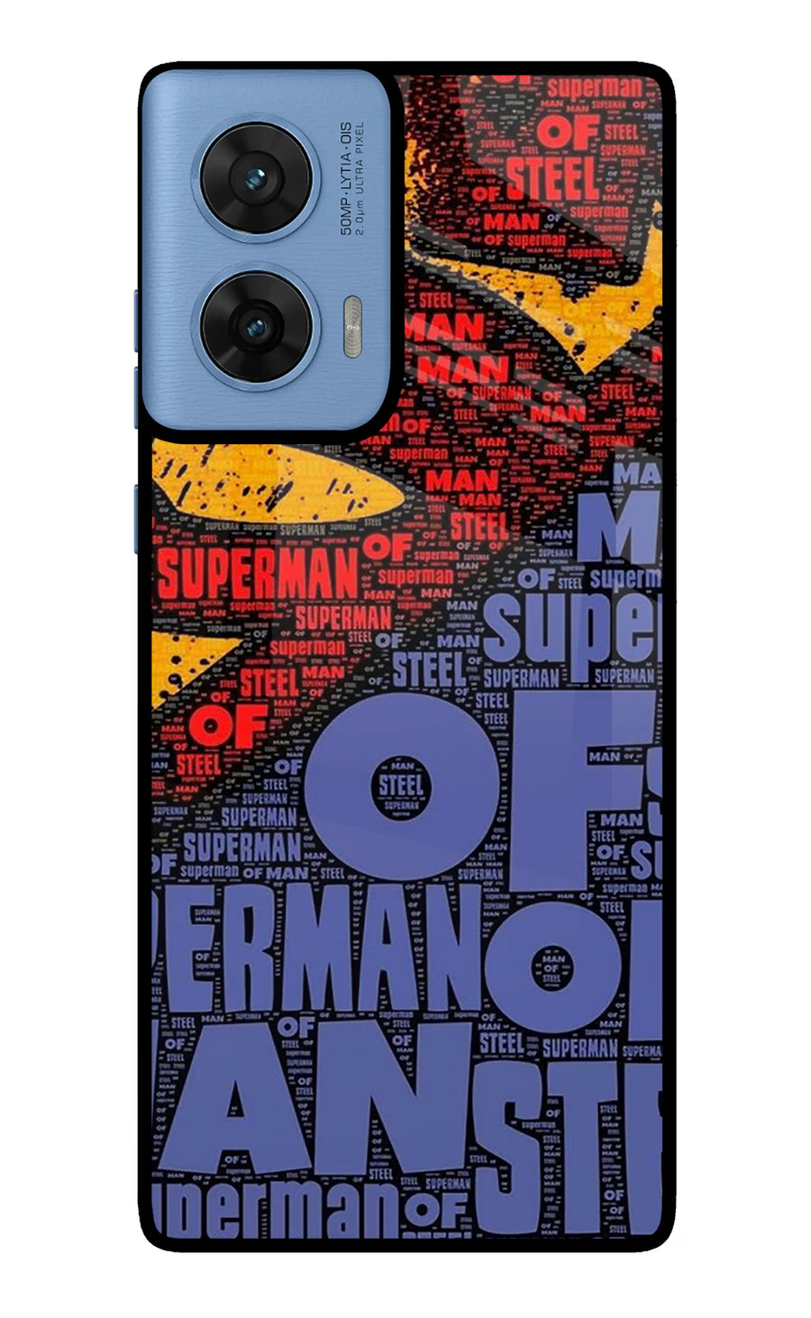 Superman Moto G96 5G Back Cover, Metal case