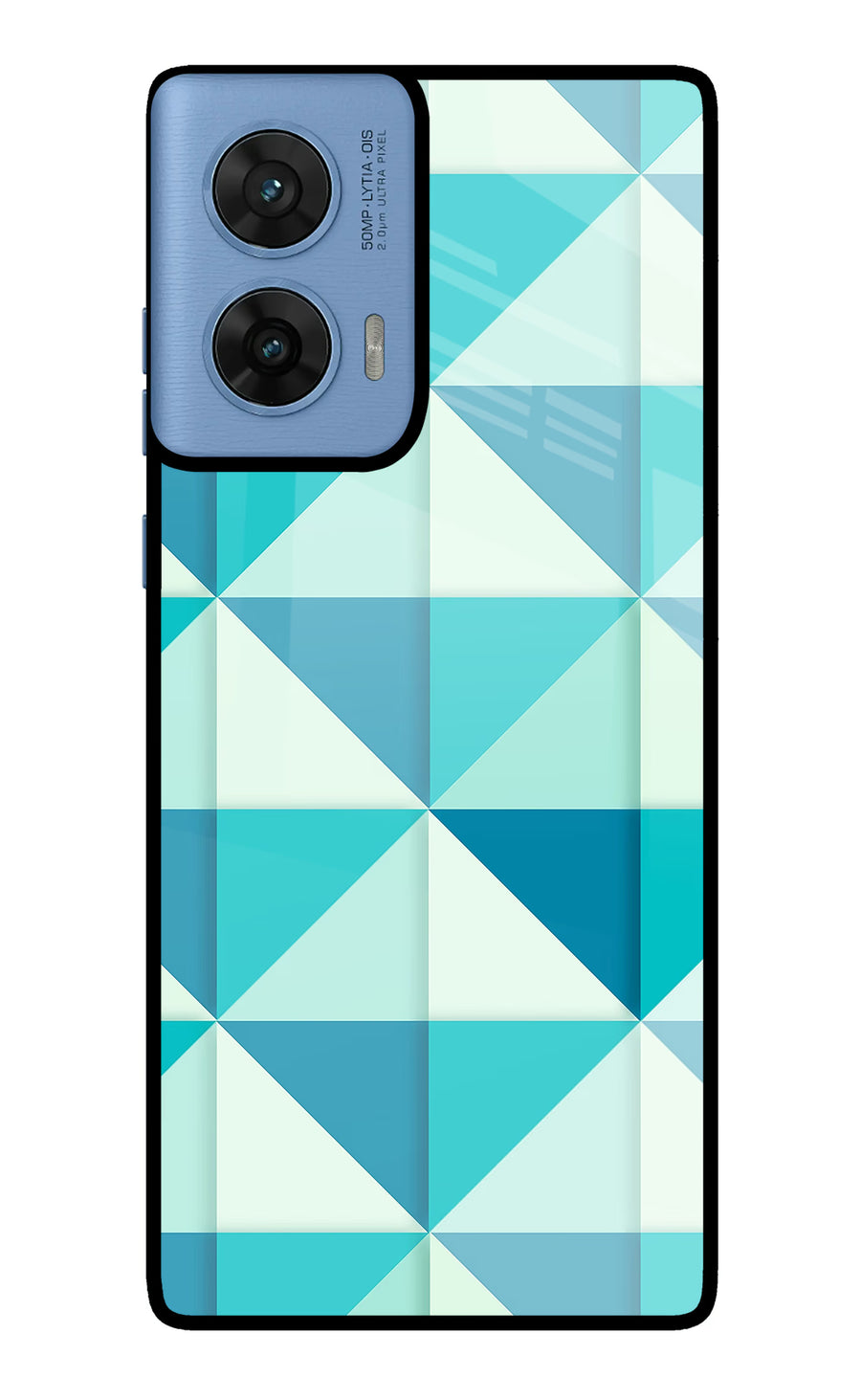 Abstract Moto G96 5G Back Cover, Metal case