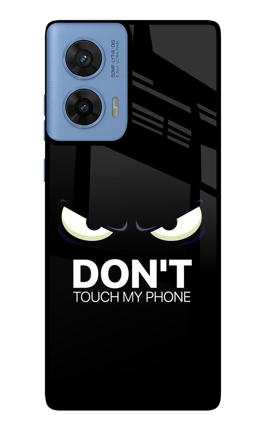 Don'T Touch My Phone Moto G96 5G Back Cover, Metal case