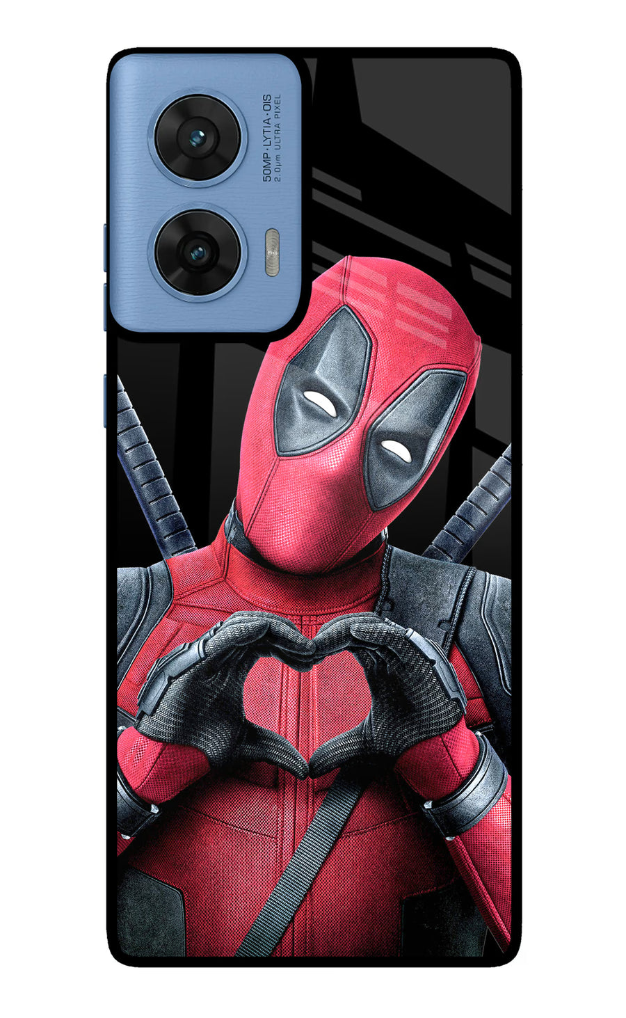 Deadpool Moto G96 5G Back Cover, Metal case
