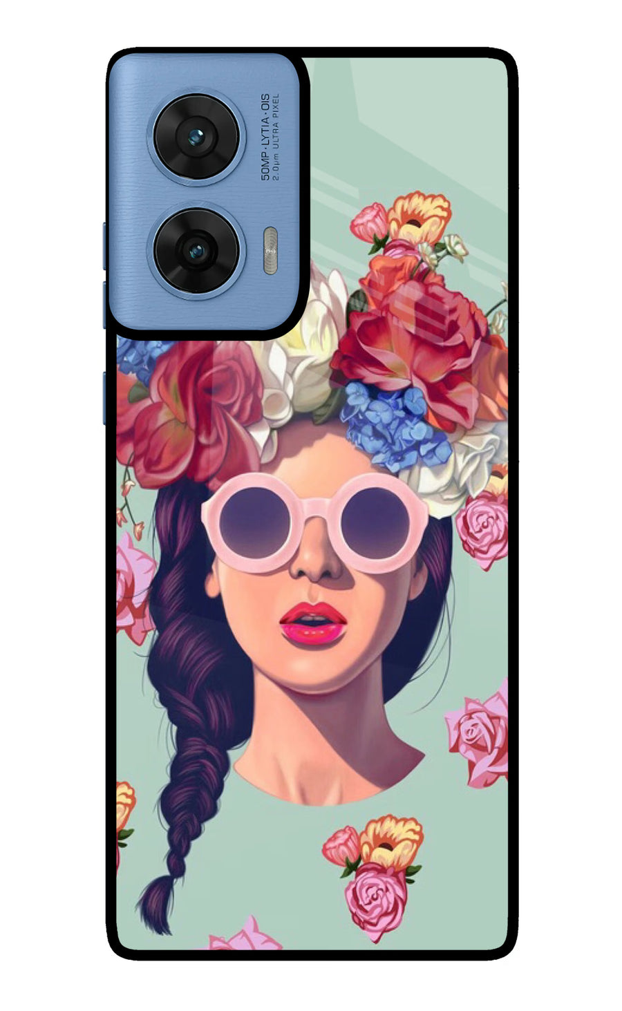 Pretty Girl Moto G96 5G Back Cover, Metal case