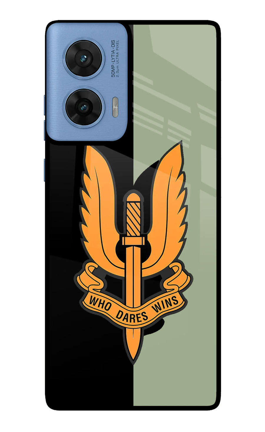 Balidan Logo Moto G96 5G Back Cover, Metal case