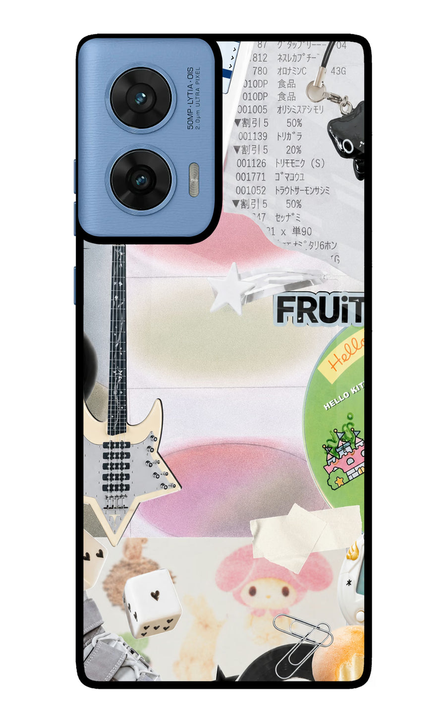 Softcore case Moto G96 5G Back Cover, Metal case