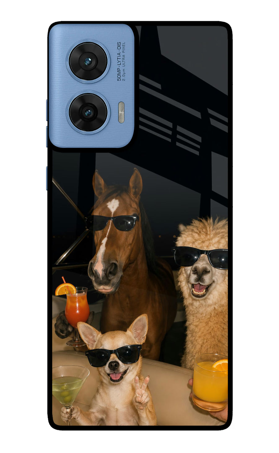 Party Squad Moto G96 5G Back Cover, Metal case