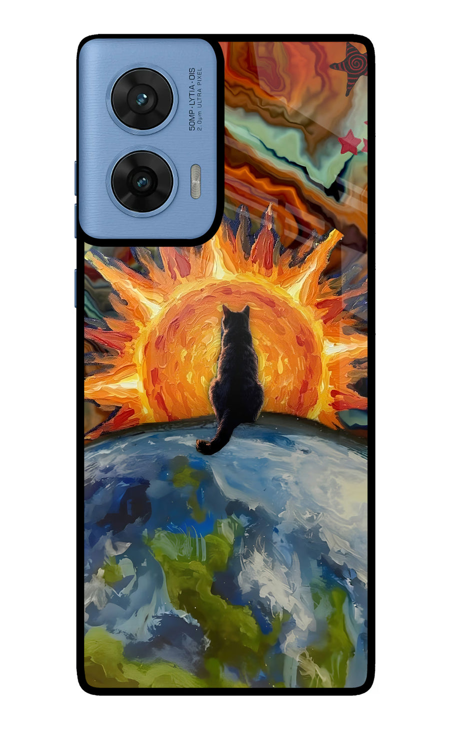 Sunrise Beyond Moto G96 5G Back Cover, Metal case