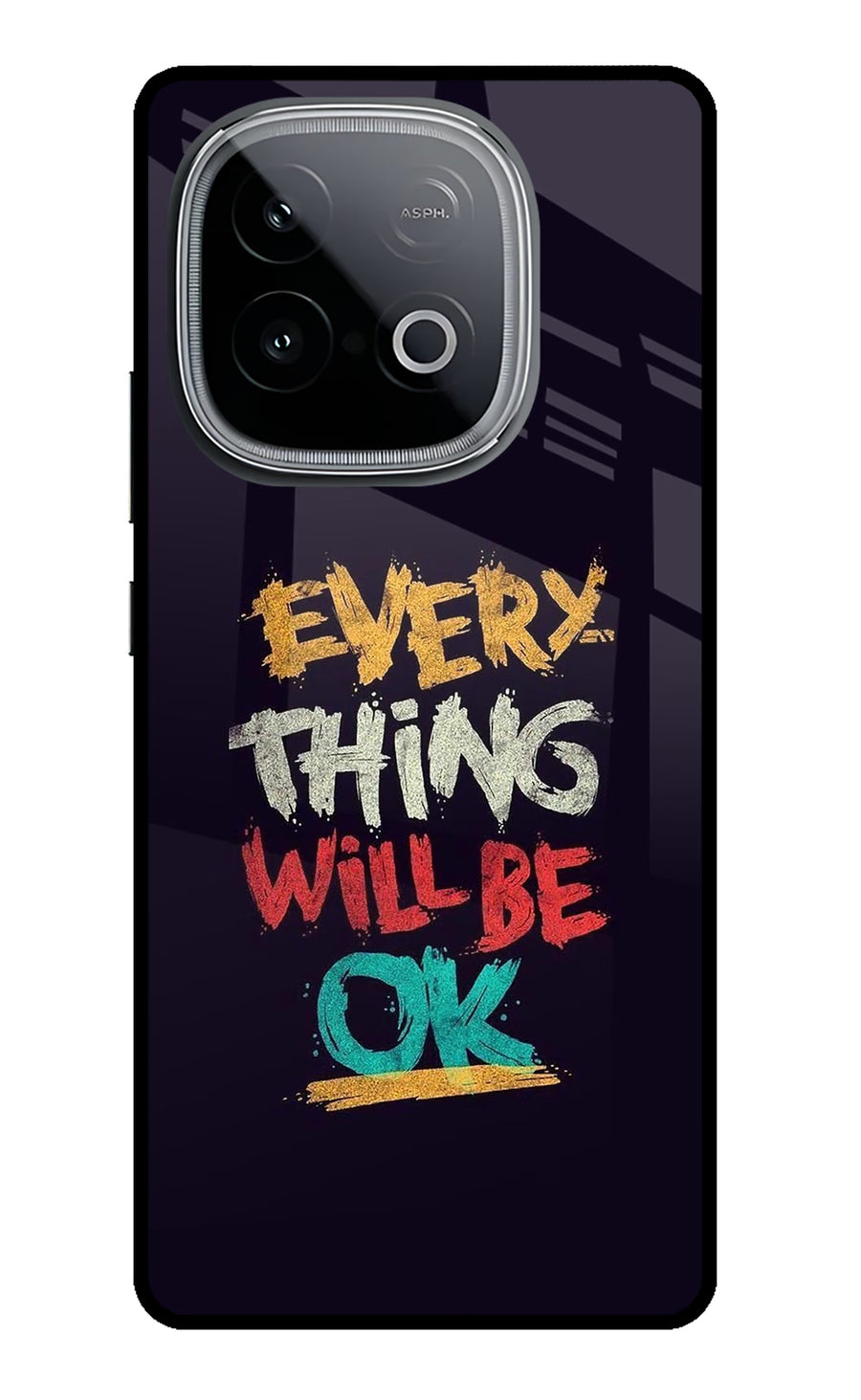 Everything Will Be Ok iQOO Neo 10 Back Cover, Metal case