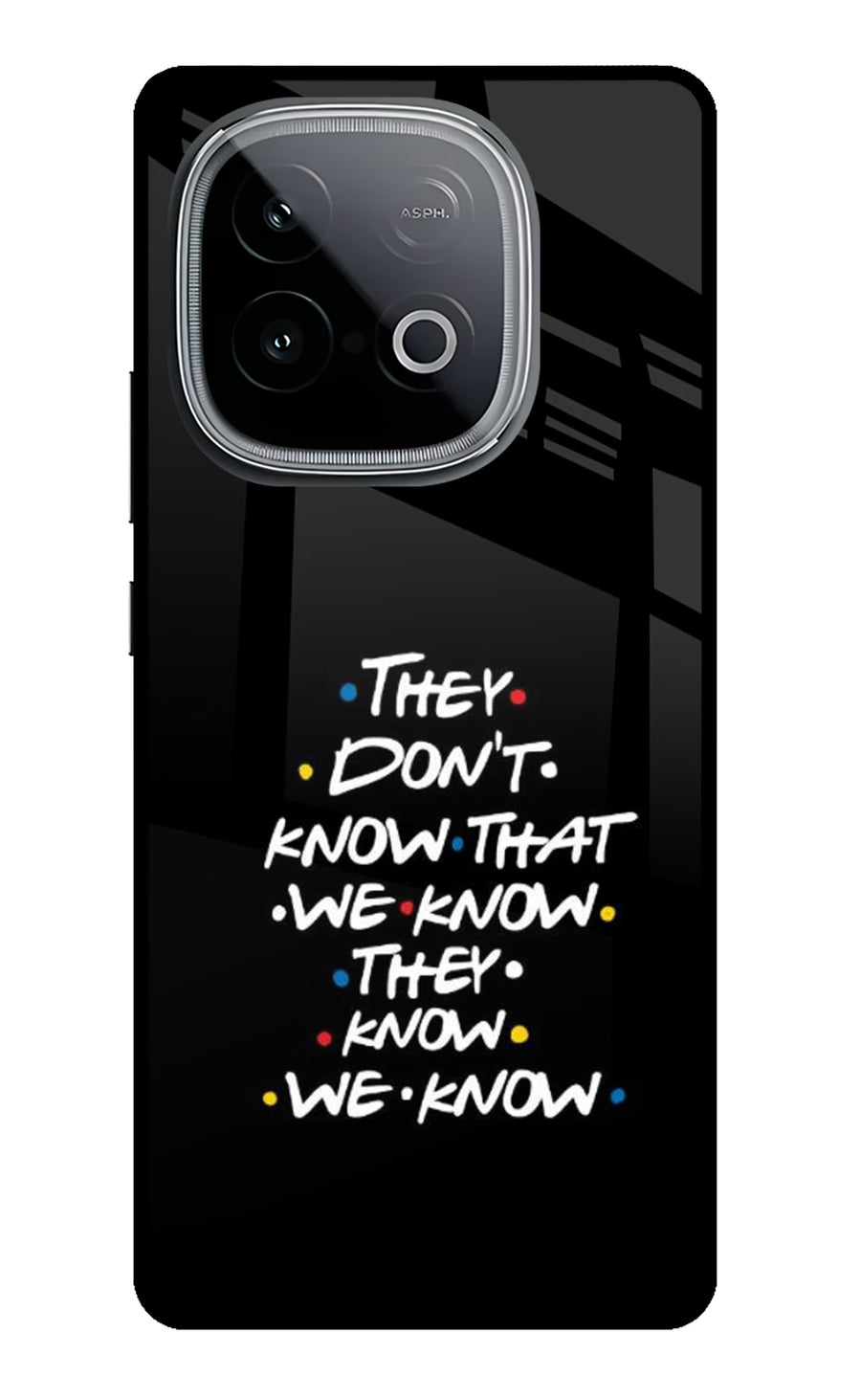 FRIENDS Dialogue iQOO Neo 10 Back Cover, Metal case