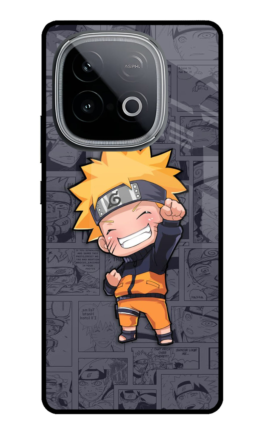 Chota Naruto iQOO Neo 10 Back Cover, Metal case