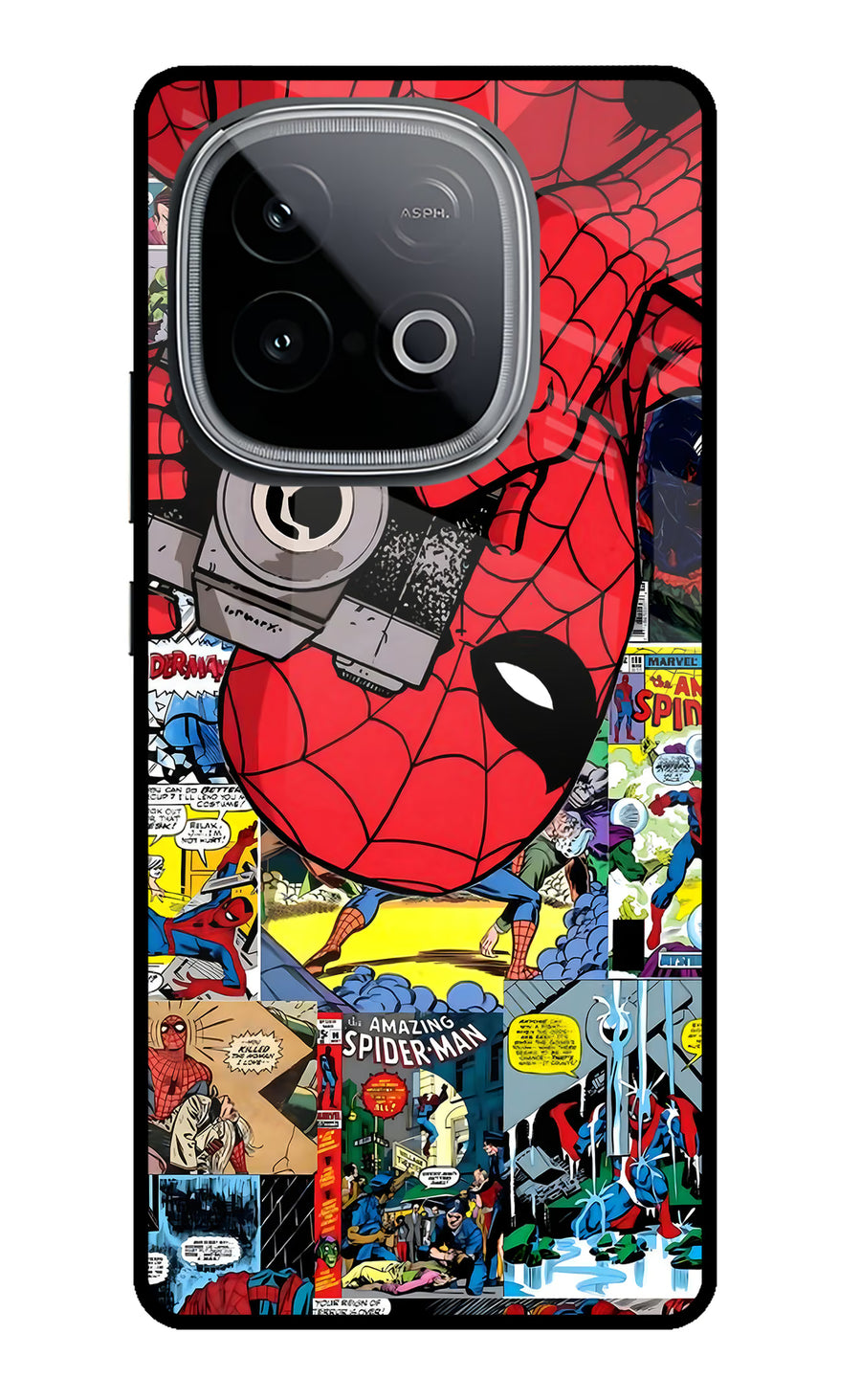 Spider Man iQOO Neo 10 Back Cover, Metal case