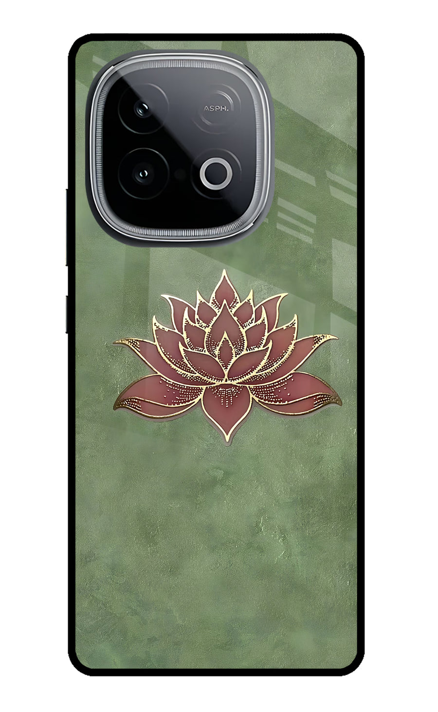 Lotus Grace iQOO Neo 10 Back Cover, Metal case
