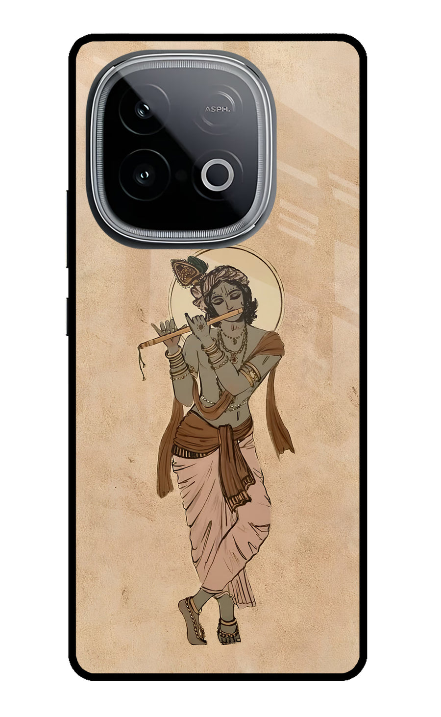 Krishna iQOO Neo 10 Back Cover, Metal case