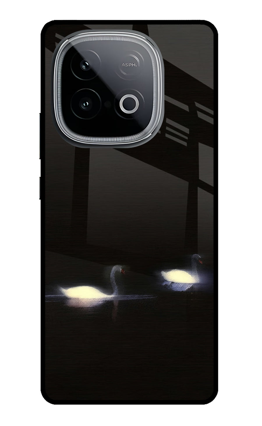 Silent Swans iQOO Neo 10 Back Cover, Metal case
