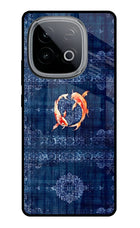 Koi Blue iQOO Neo 10 Metal Case Back Cover by Casekaro