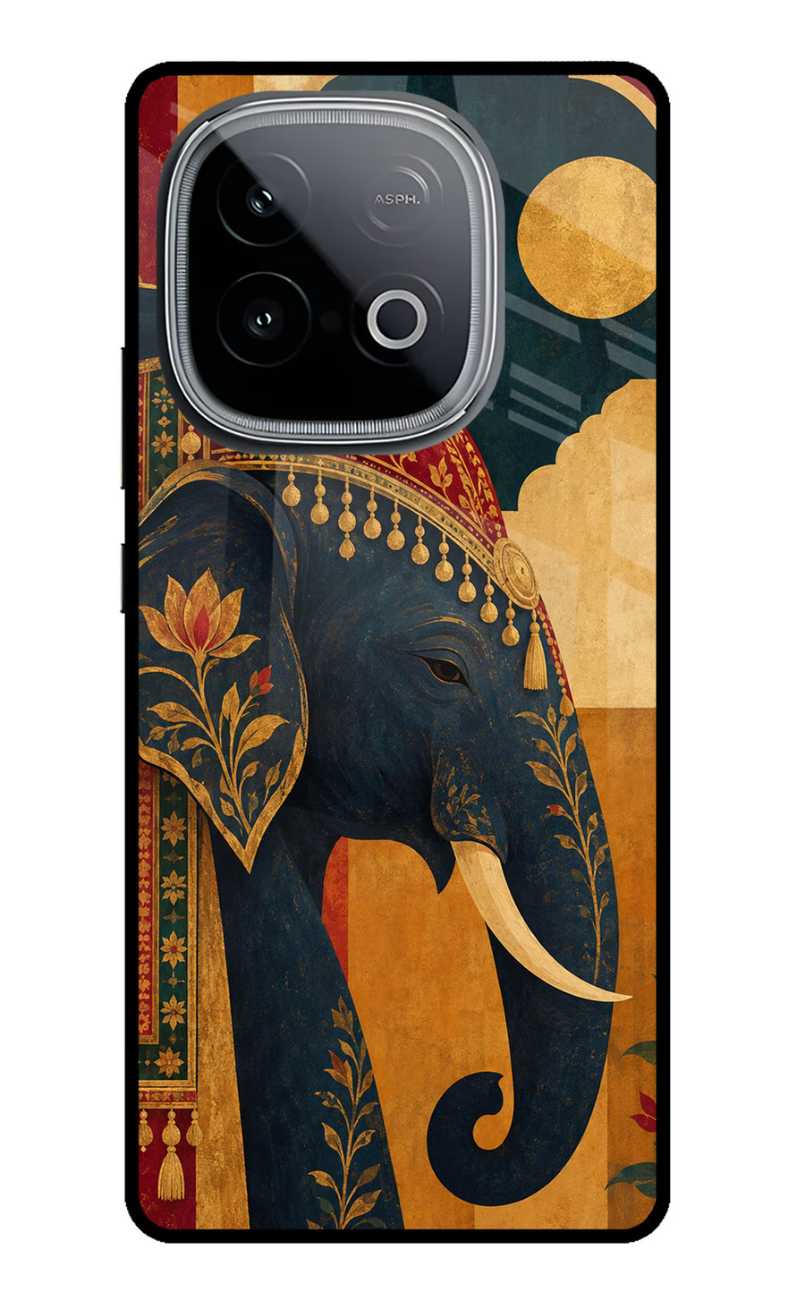 Royal Elephant iQOO Neo 10 Back Cover, Metal case