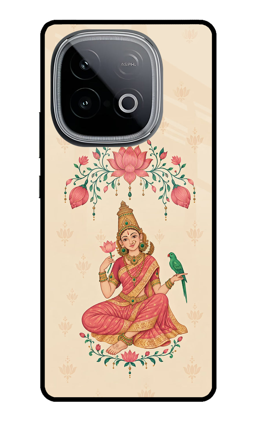 Goddess Lakshmi iQOO Neo 10 Back Cover, Metal case