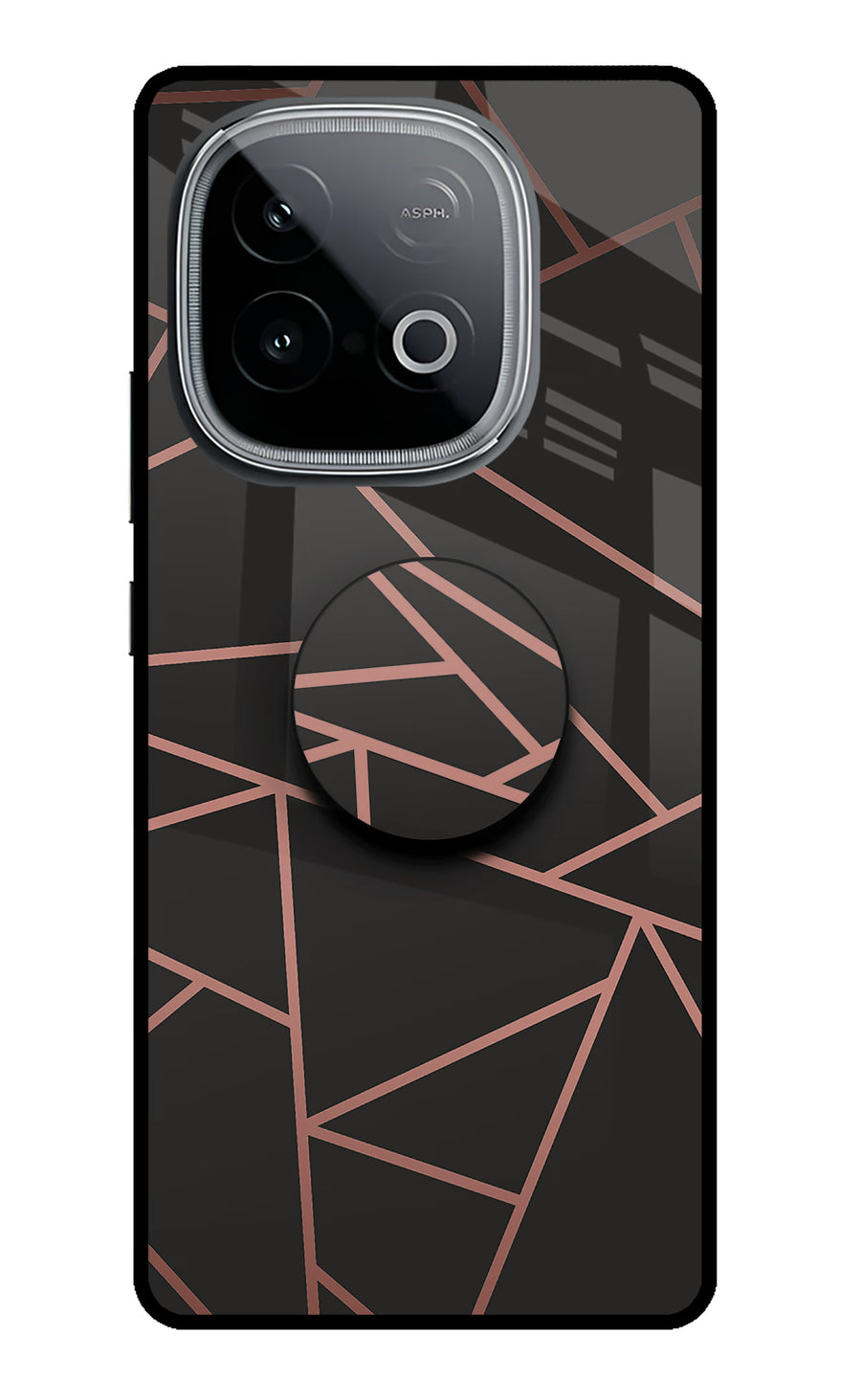 Geometric Pattern iQOO Neo 10 Pop Case, Metal case