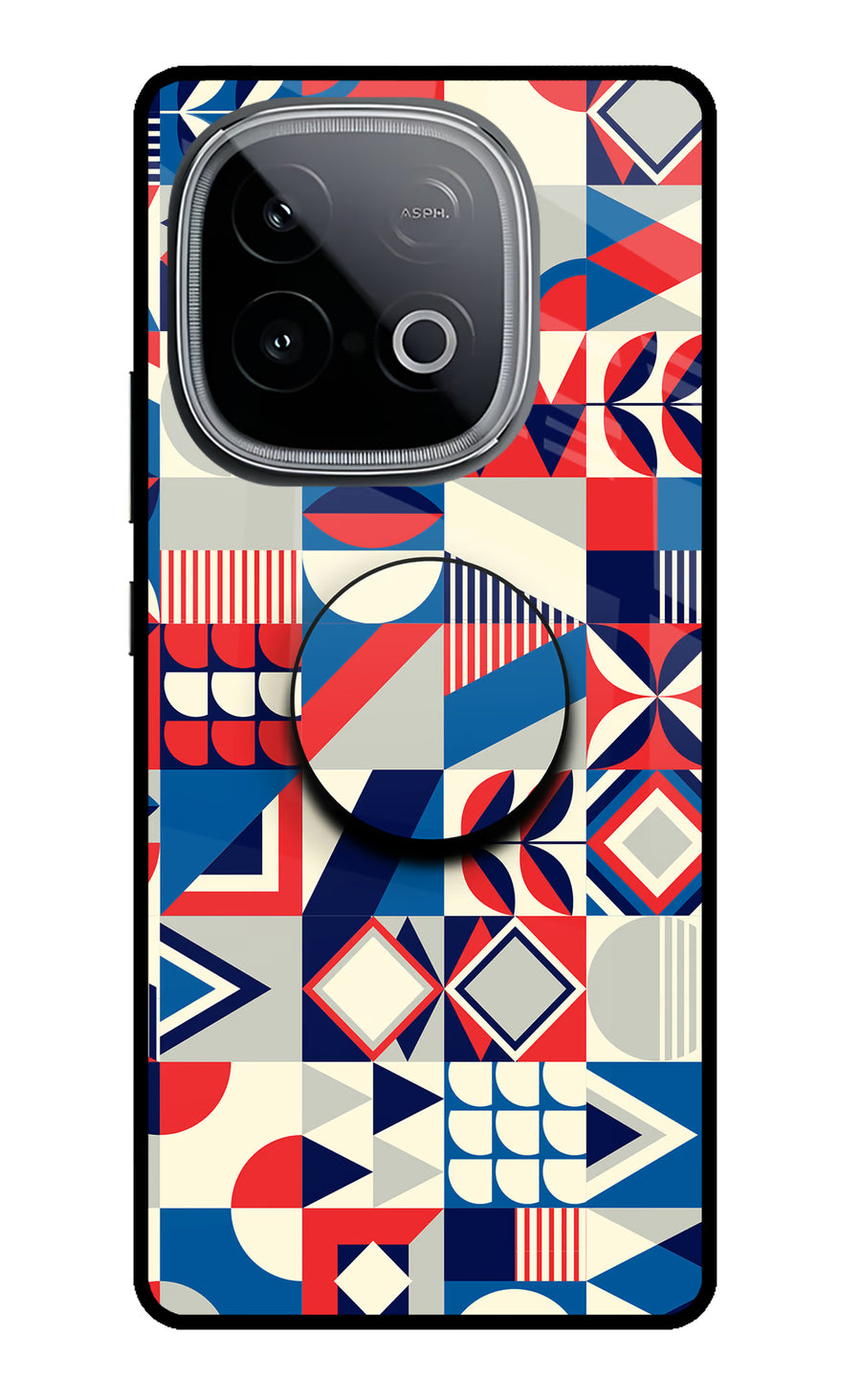 Colorful Pattern iQOO Neo 10 Pop Case, Metal case