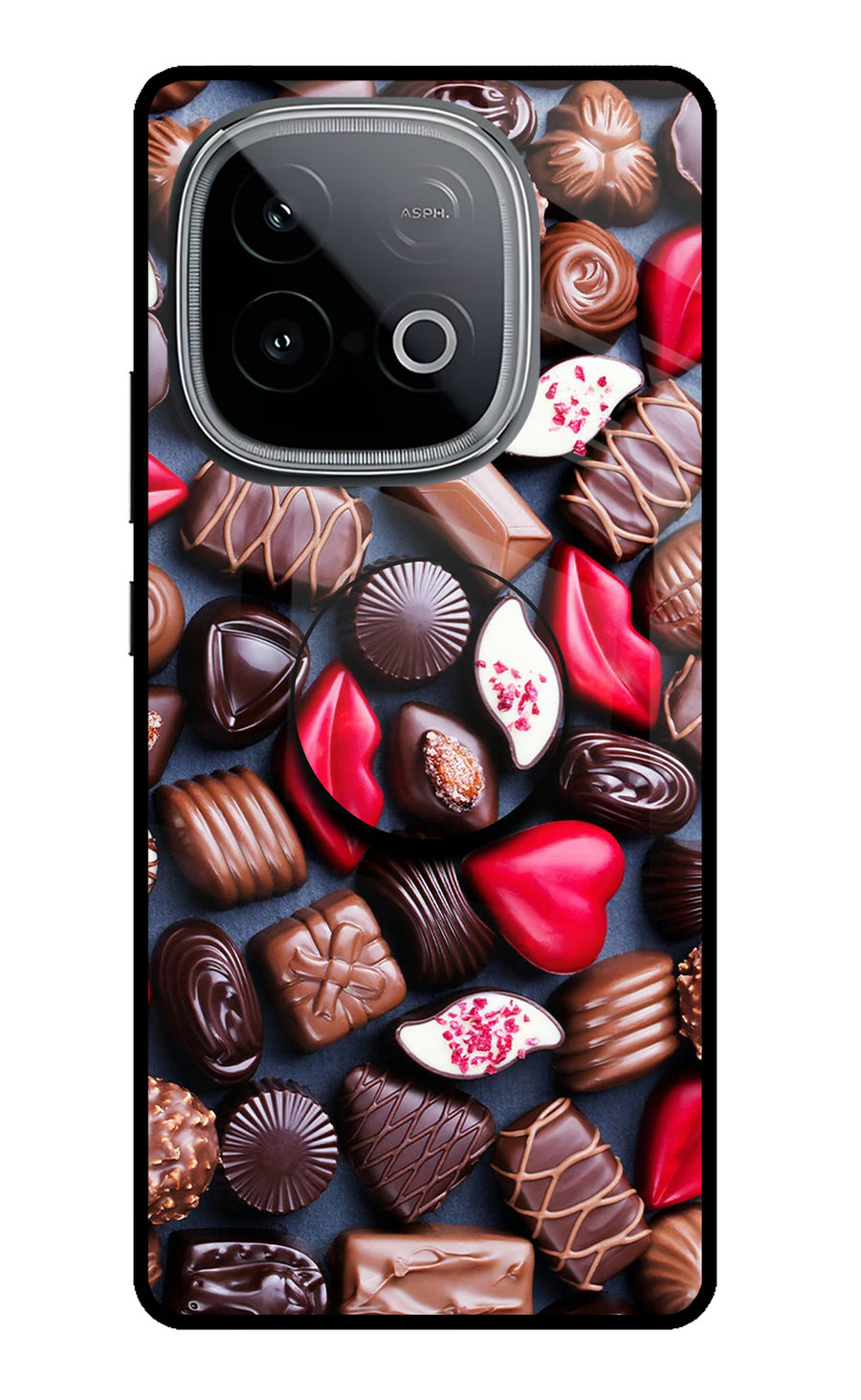 Chocolates iQOO Neo 10 Pop Case, Metal case