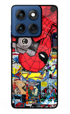 Spider Man Moto Edge 60 Metal Case Back Cover by Casekaro