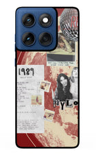 Taylor Swift Moto Edge 60 Metal Case Back Cover by Casekaro