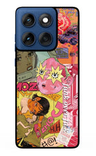 Funkover Moto Edge 60 Metal Case Back Cover by Casekaro