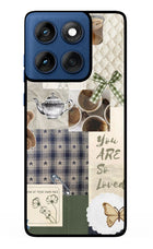 Cookie Moto Edge 60 Metal Case Back Cover by Casekaro