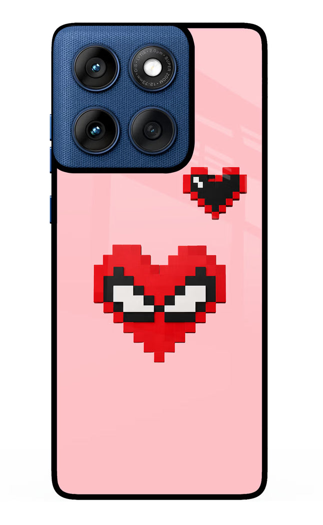 Gwen Heart Moto Edge 60 Metal Case Back Cover by Casekaro