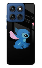 Stitch Crush Moto Edge 60 Metal Case Back Cover by Casekaro