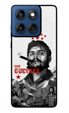 Che Guevara Iconic Moto Edge 60 Metal Case Back Cover by Casekaro