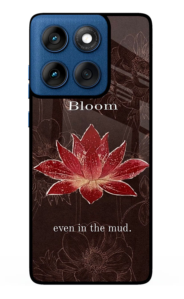Bloom Moto Edge 60 Metal Case Back Cover by Casekaro