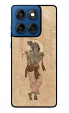 Krishna Moto Edge 60 Metal Case Back Cover by Casekaro