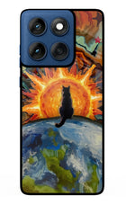 Sunrise Beyond Moto Edge 60 Metal Case Back Cover by Casekaro