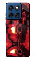 Fire Eye Moto Edge 60 Metal Case Back Cover by Casekaro